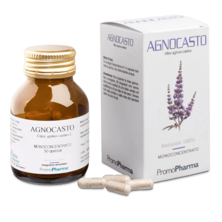 Sauzgatillo – 50 cápsulas | Agnocasto Promopharma