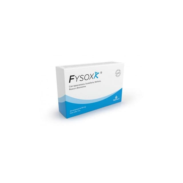 Fysoxx Castaño de Indias, Meliloto y Rusco con Bromelina – 20 comprimidos