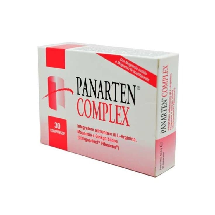 Panarten Complex Magnesio + L-Arginina – 30 comprimidos