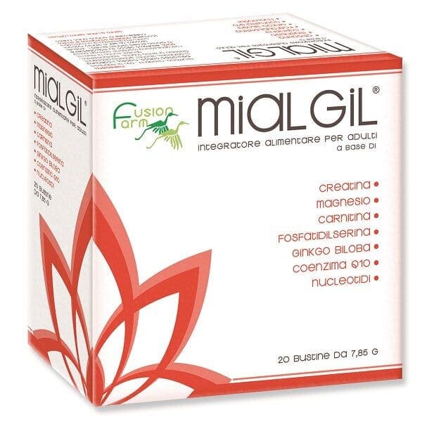Creatina + Magnesio – 20 sobres | Mialgil
