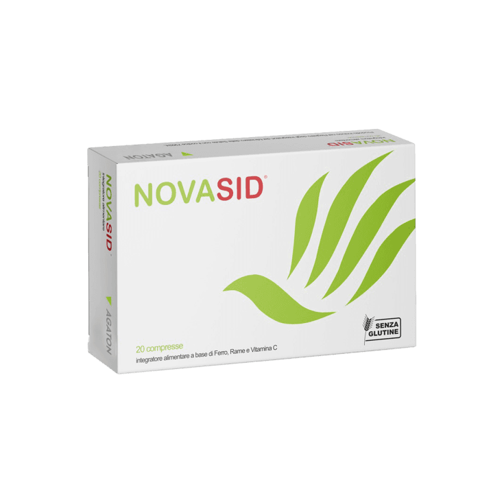 Hierro 30 mg + Vitamina C – comprimidos | Novasid