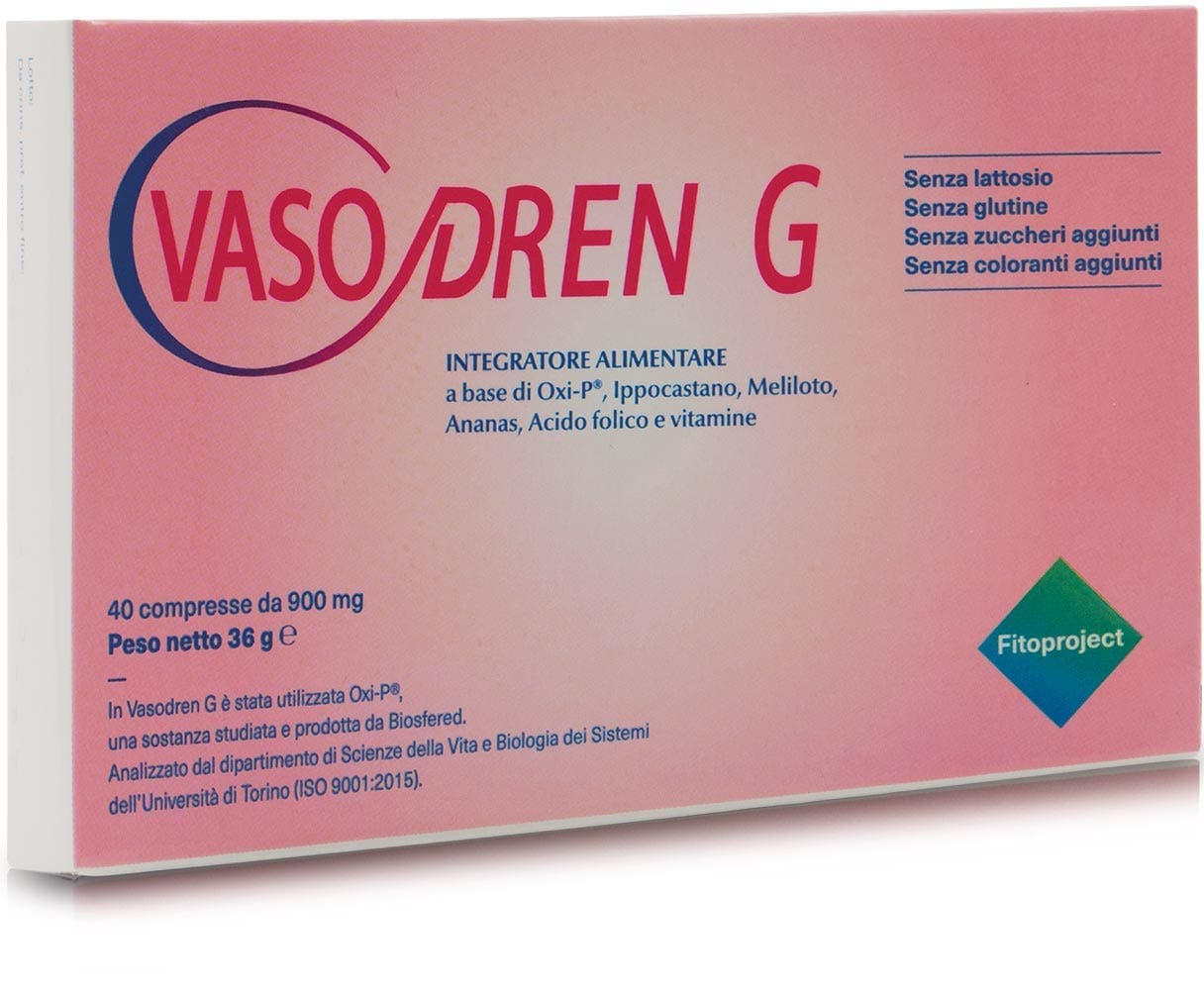 Bromelina + Castaño de Indias – 40 comprimidos de 500 mg | Vasodren G