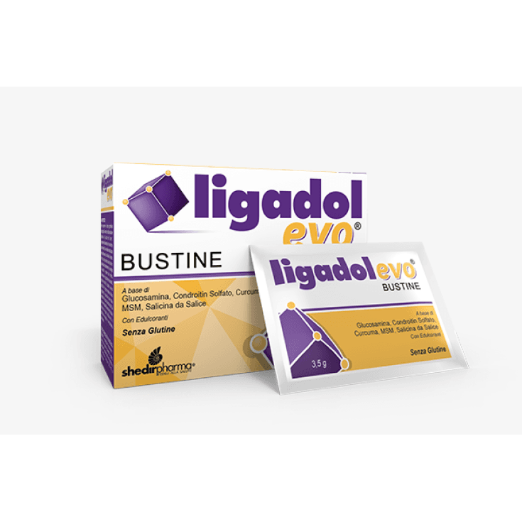 Glucosamina 500 mg + Condroitina – 20 sobres | Ligadol Evo