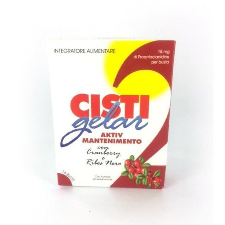 Arándano rojo + D-Manosa – 14 sobres | Cistigelar Aktiv 2 INT