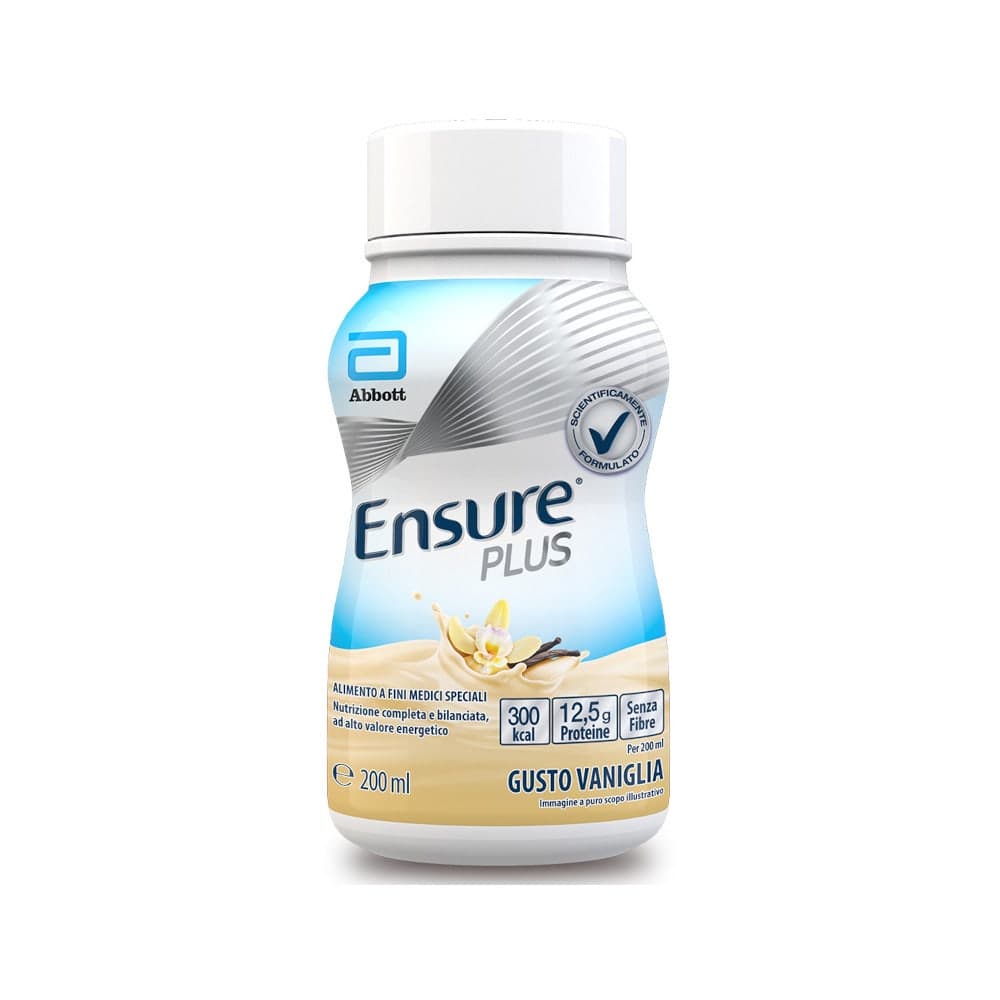 Ensure Plus Vainilla – 4 x 200 ml de bebida nutritiva