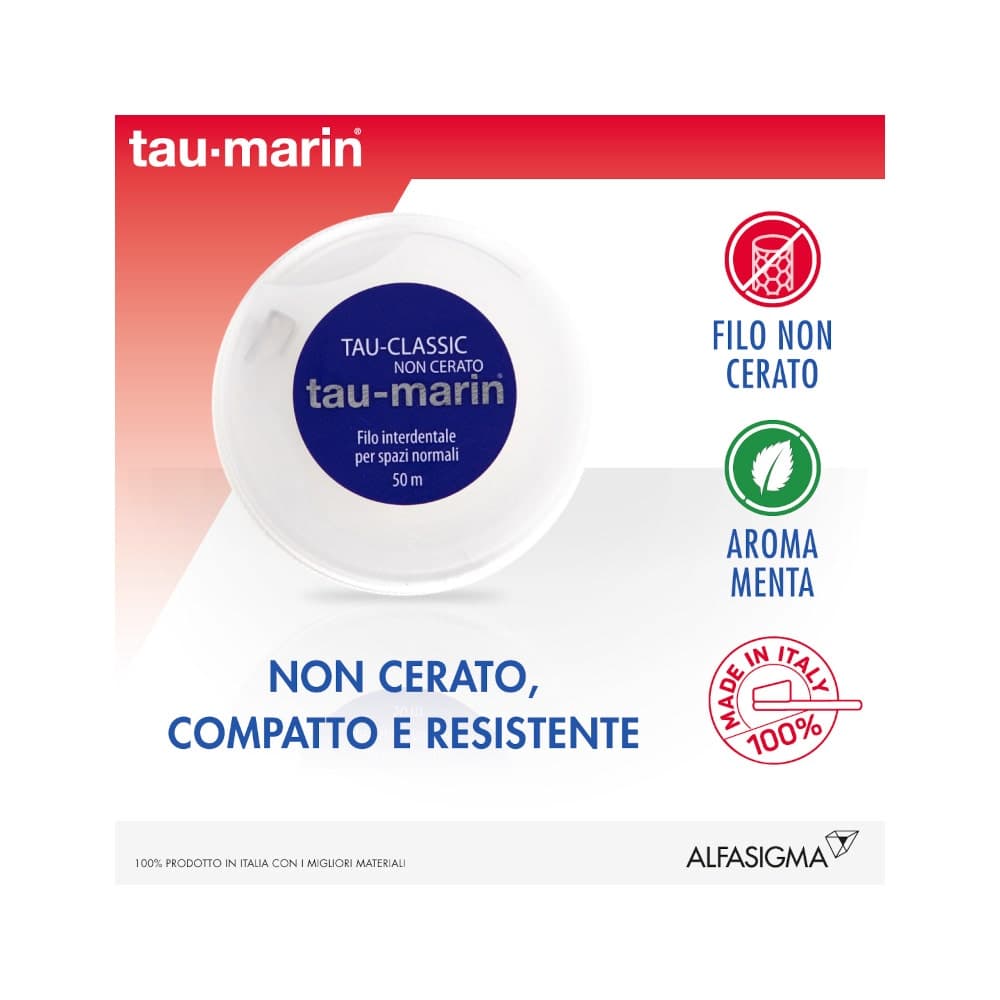 Taumarin Hilo Dental clásico – sin cera