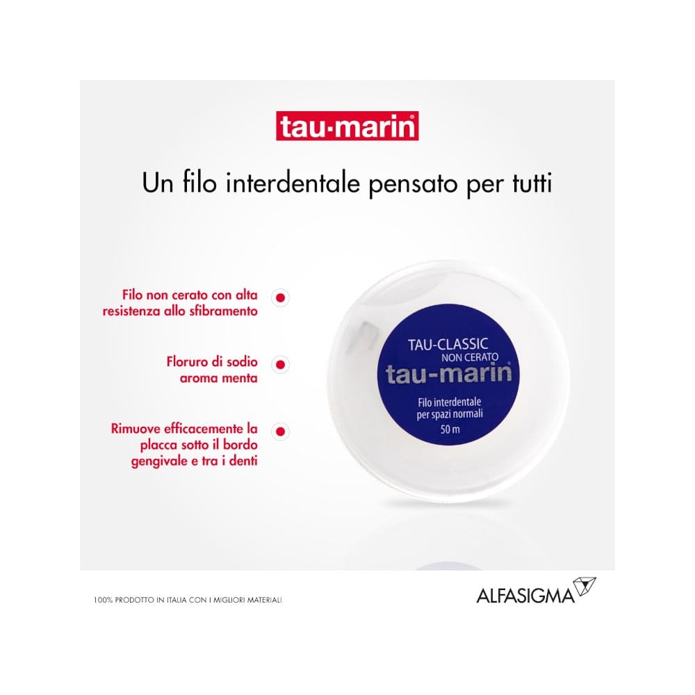 Taumarin Hilo Dental clásico – sin cera