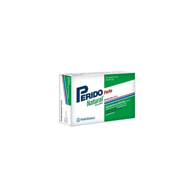 Perido Natural Forte – Jengibre 40 mg + Vitamina B6 – 30 cápsulas blandas