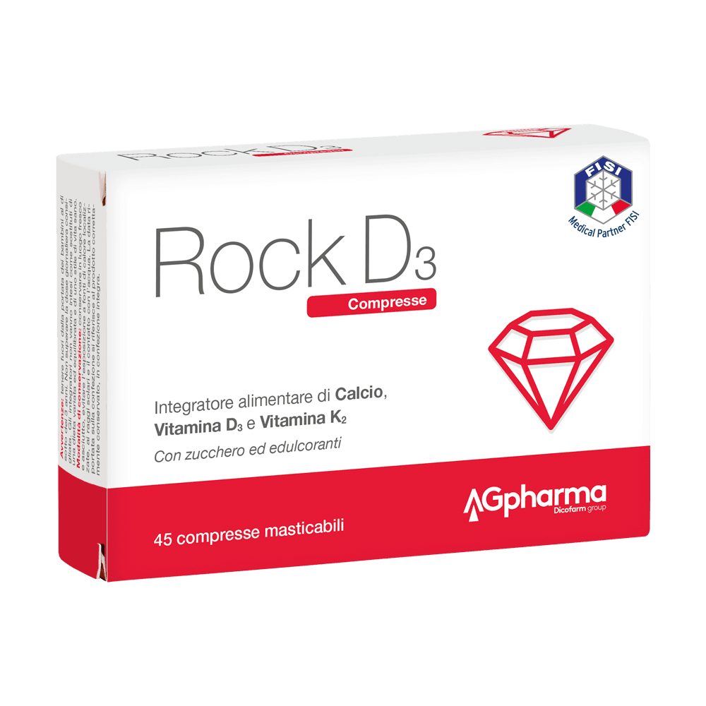 ROCK D3 Vitamina D3 20 µg – 45 comprimidos