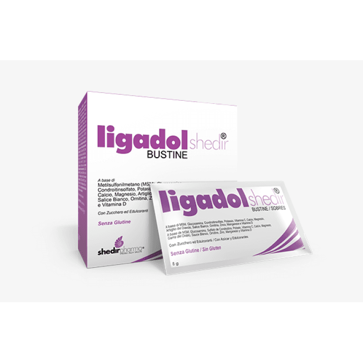 Calcio + MSM – 18 sobres, 144 g | Ligadol Shedir