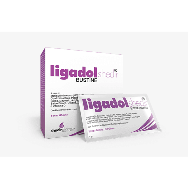 Calcio + MSM – 18 sobres, 144 g | Ligadol Shedir