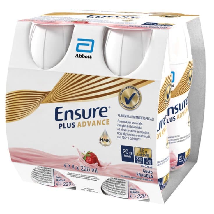 Ensure Plus Advance – 4 x 220 ml de bebida nutricional