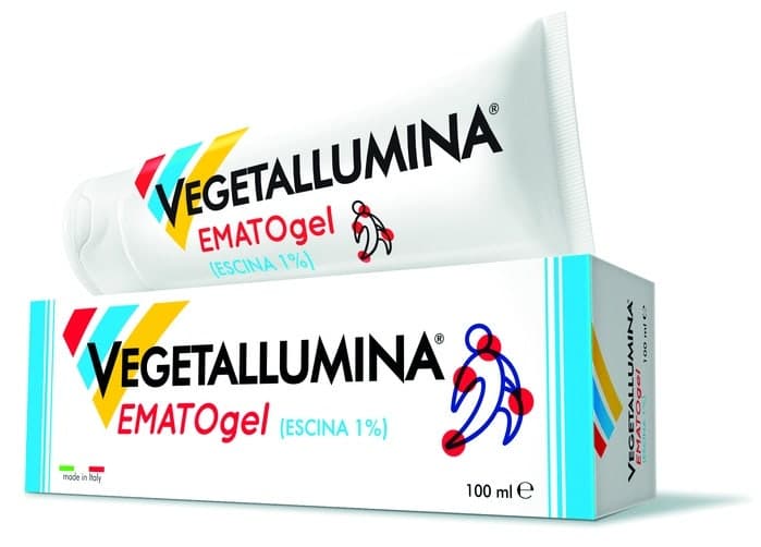 Vegetallumina Escina 1 % Gel – 100 ml