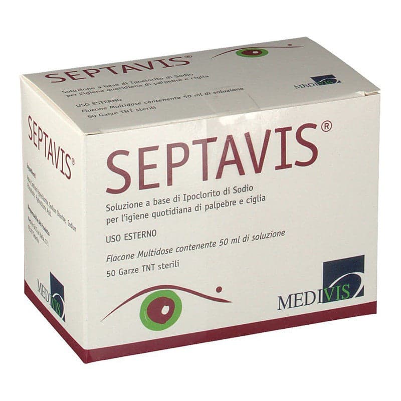 Septavis Solución – 50 ml + 50 compresas estériles de TNT