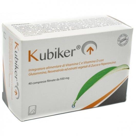 Kubiker – Vitamina C + Vitamina D – 40 comprimidos