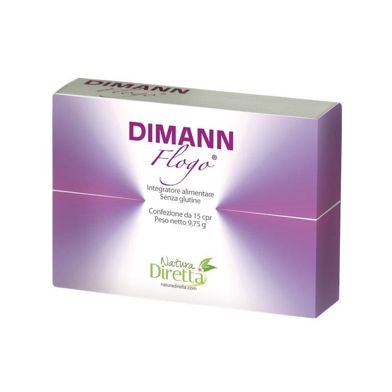 Dimann Flogo N-Acetilcisteína 200 mg + Bromelina – 15 comprimidos