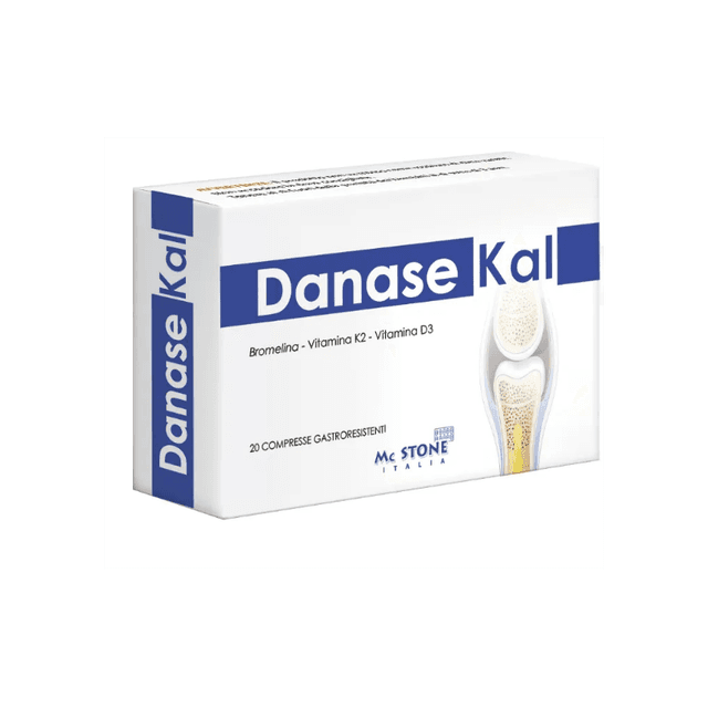 Bromelaína + Vitamina D3 – 20 comprimidos | Danase Kal