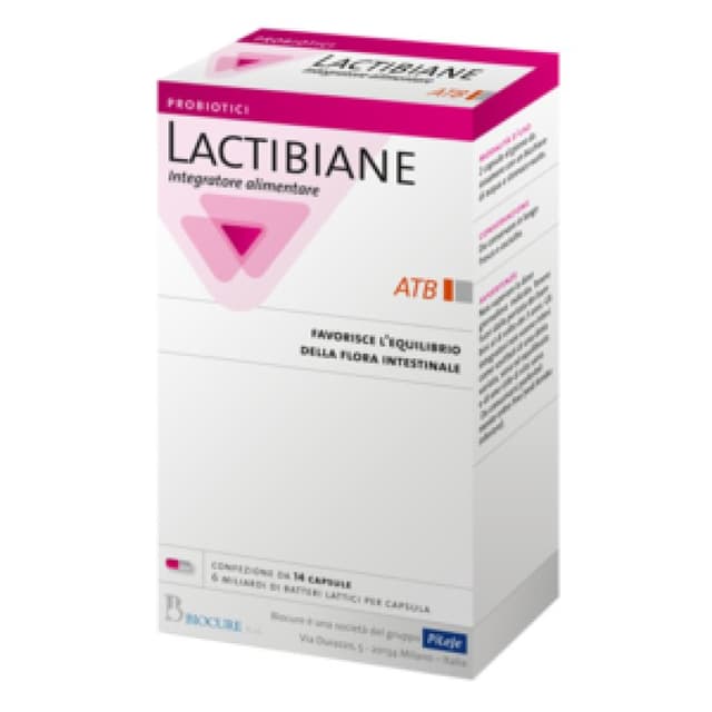 Probióticos con bacterias lácticas – 10 cápsulas | Lactibiane ATB