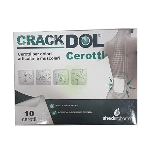 Parches Crackdol – 10 unidades
