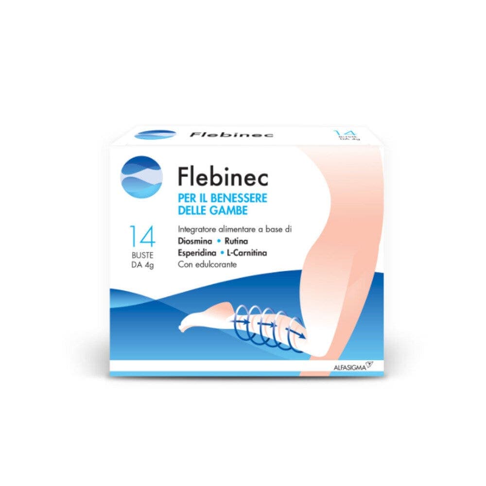 Flebinec – Diosmina + Troxerutina + Hesperidina – 14 sobres de 4 g