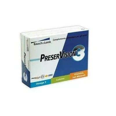 PreserVision 3 Complemento Alimenticio – Omega-3 DHA + Vitamina C – 30 comprimidos