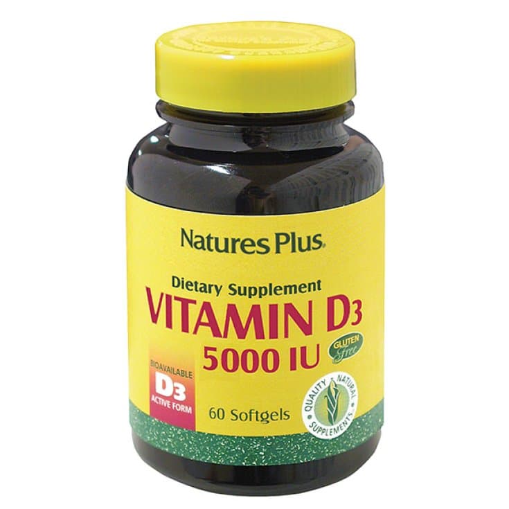 Vitamin D3 5000 UI – 60 cápsulas | Strega