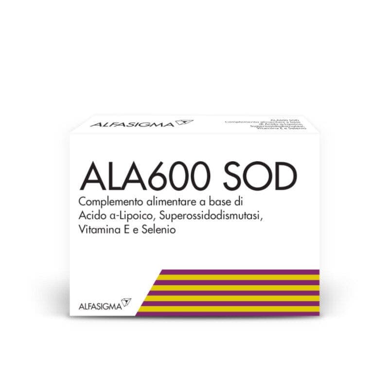 Ácido Alfa-Lipoico – 20 comprimidos de 1020 mg | ALA600 SOD