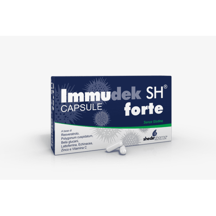 Resveratrol + Lactoferrina – 15 cápsulas | Immudek SH Forte