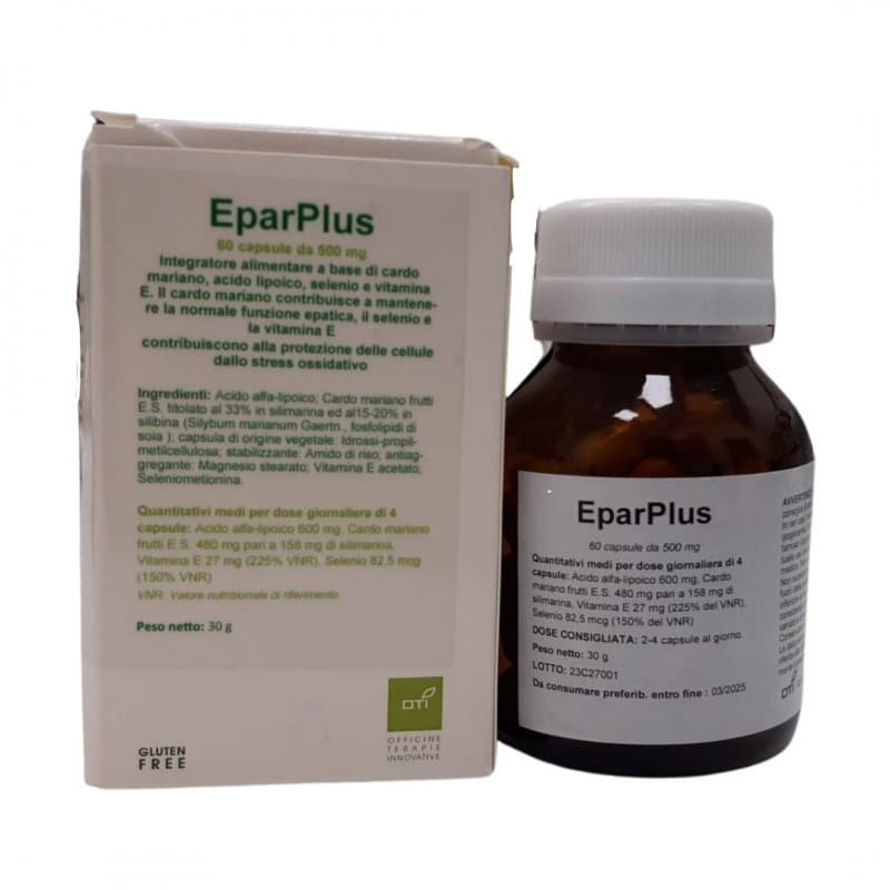 Cardo mariano + Ácido Alfa-Lipoico – 60 cápsulas OTI | Epaplus
