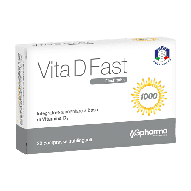 Vitamina D3 – 30 comprimidos | Vita D Fast