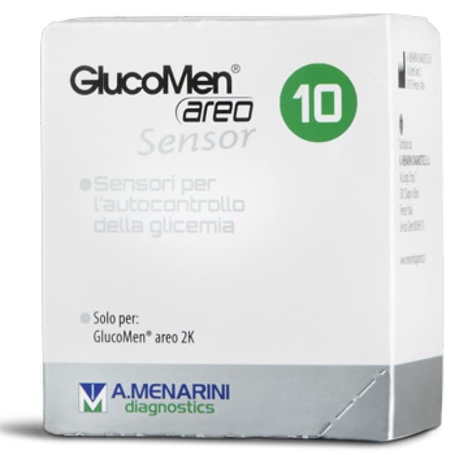 GlucoMen areo Sensor Tiras Reactivas – 10 unidades
