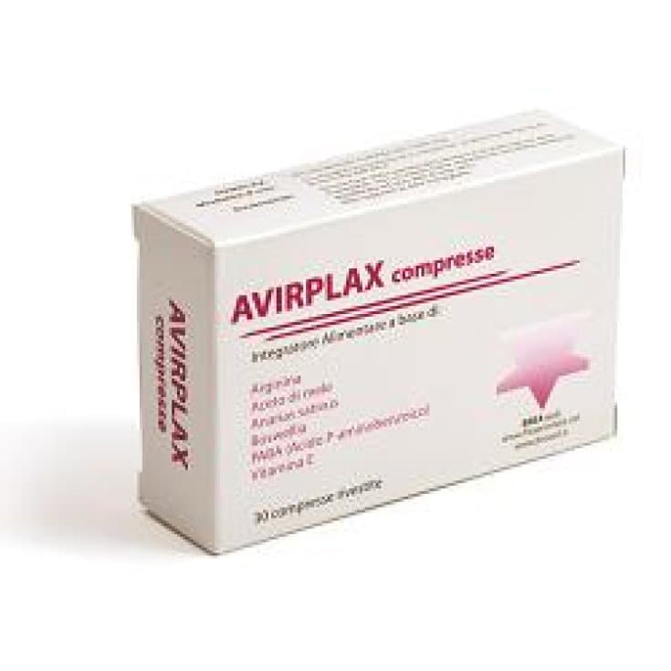 Avirplax – L-Arginina + Boswellia – 30 comprimidos de 1200 mg