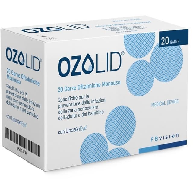 Ozolid Compresas Oculares – 20 unidades