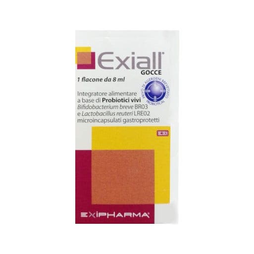 Exiall – Probióticos con bacterias lácticas – Gotas 8 ml