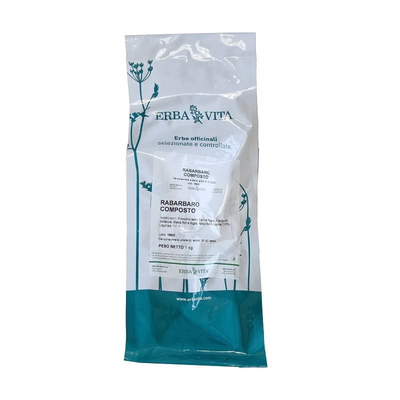 Té de Ruibarbo Comp Tisane – 1 kg de recambio | Erba Vita