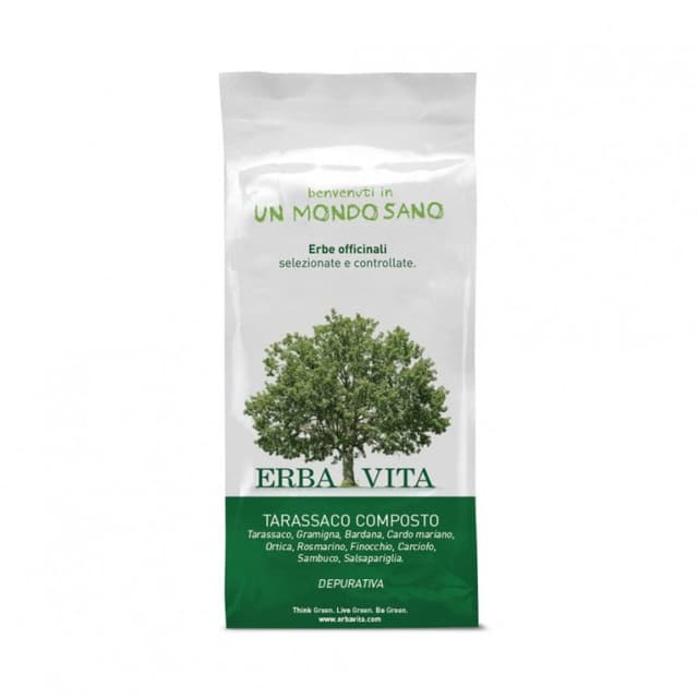 Tarassaco Composto – Infusión de hierbas – 100 g | Erba Vita