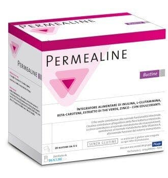 Inulina 5112 mg + L-Glutamina – 28 sobres de 6 g | Permealine