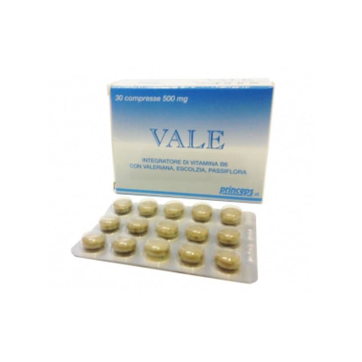 Vale Complemento Alimenticio – Valeriana + Pasiflora, 30 comprimidos