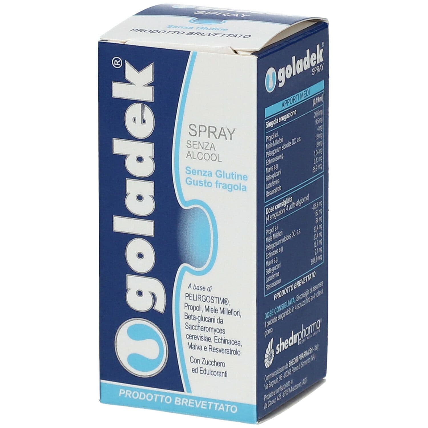 Goladek Spray sin alcohol – 25 ml