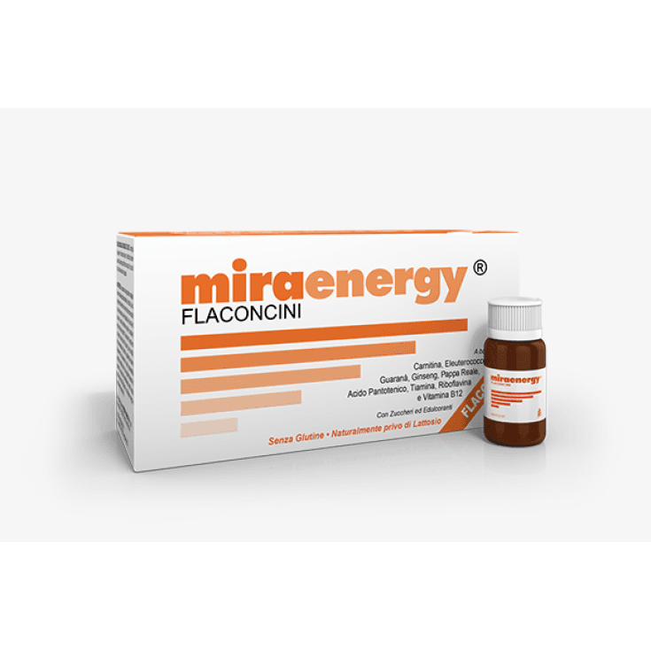 L-Carnitina + Ginseng – 10 ampollas de 10 ml | Miraenergy