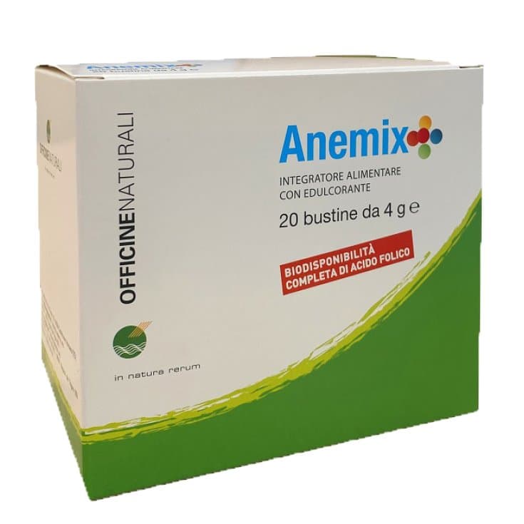 Hierro + Vitamina C – 20 sobres | Anemix Complemento Alimenticio
