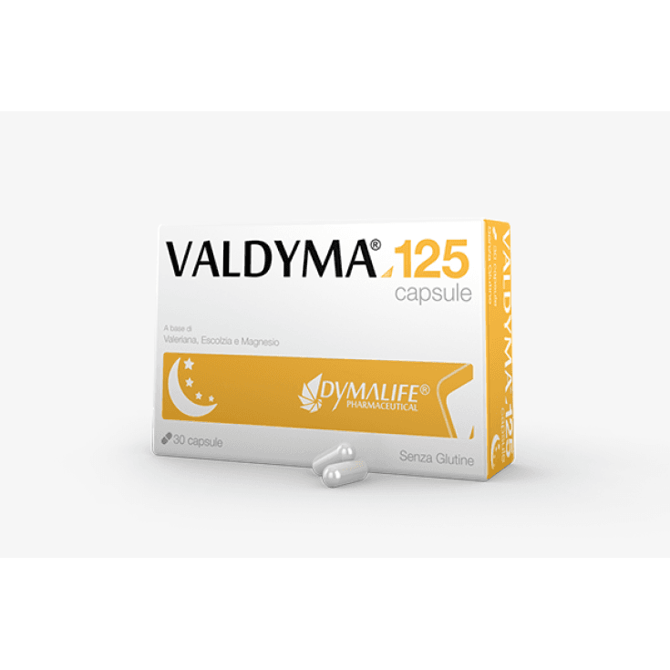 Valeriana 250 mg + Omega-3 EPA y DHA – 30 cápsulas | Valdyma 125
