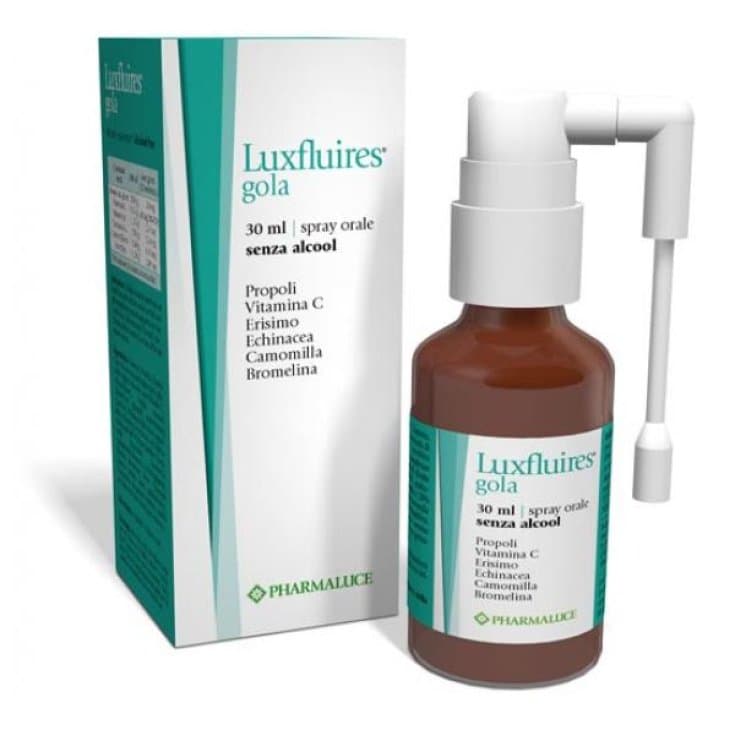 Própolis + Vitamina C – 30 ml | Luxfluires Spray para Garganta