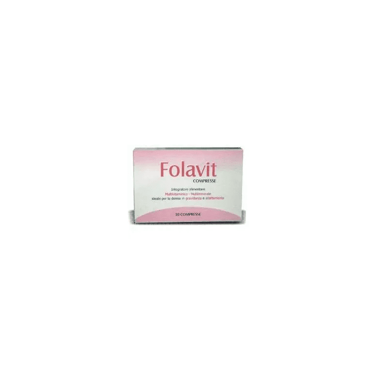 Multivitamínico con ácido fólico – 30 comprimidos (18 g) | FOLAVIT INTEG