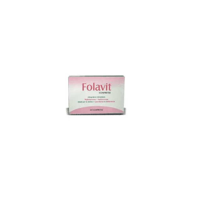 Multivitamínico con ácido fólico – 30 comprimidos (18 g) | FOLAVIT INTEG
