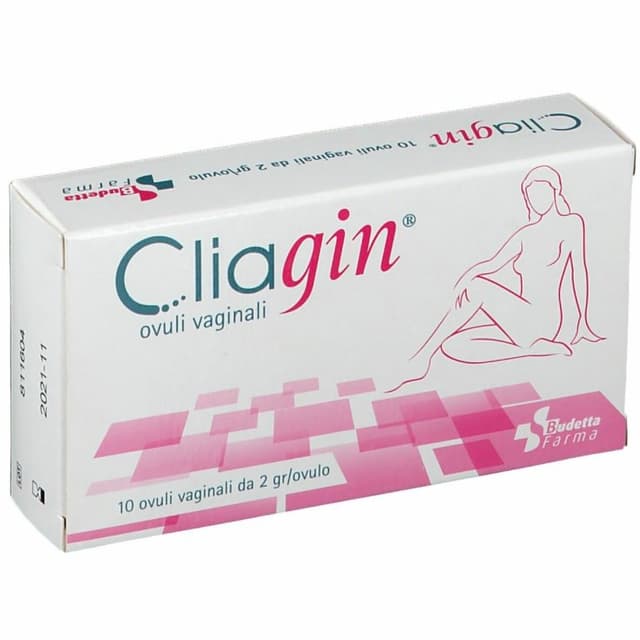 Cliagin Óvulos Vaginales – 10 unidades de 2 g