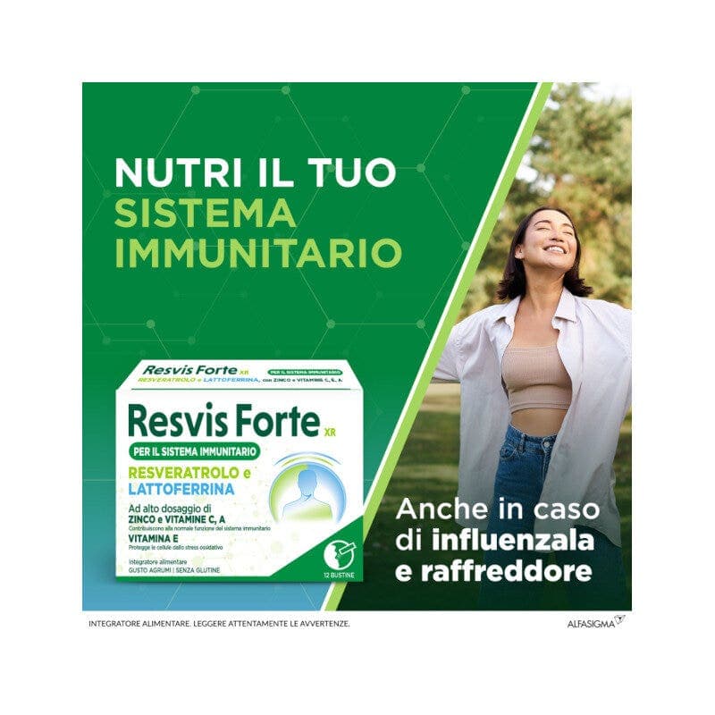 Resveratrol + Zinc – 12 sobres | Resvis Forte XR