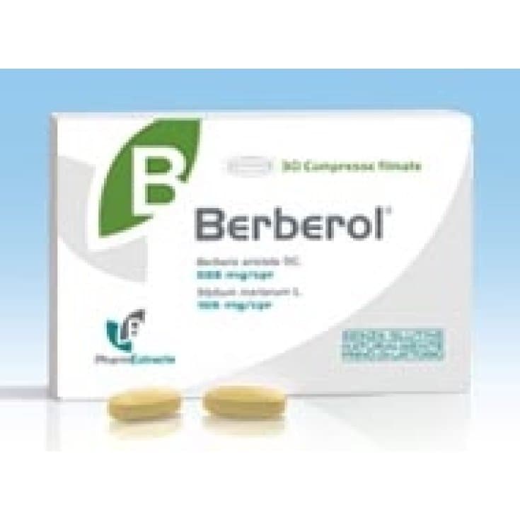Berberol – Berberina – 30 comprimidos, 28,9 g