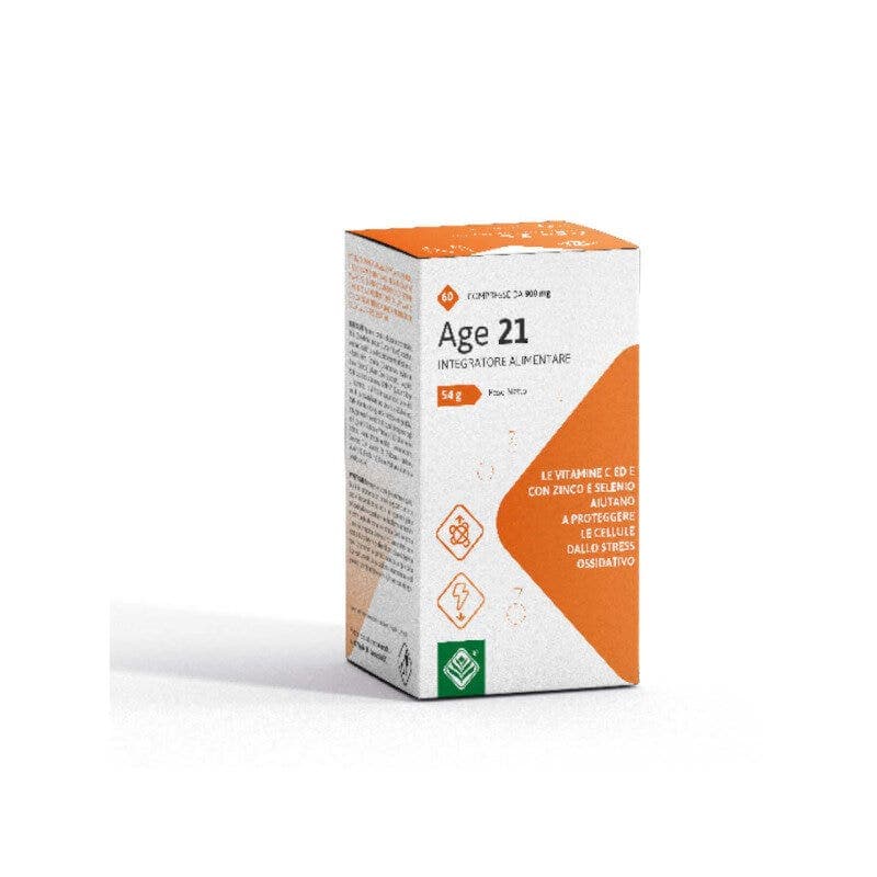 Glutatión + Multivitaminas – 60 comprimidos, 54 g | Age 21 Complemento alimenticio