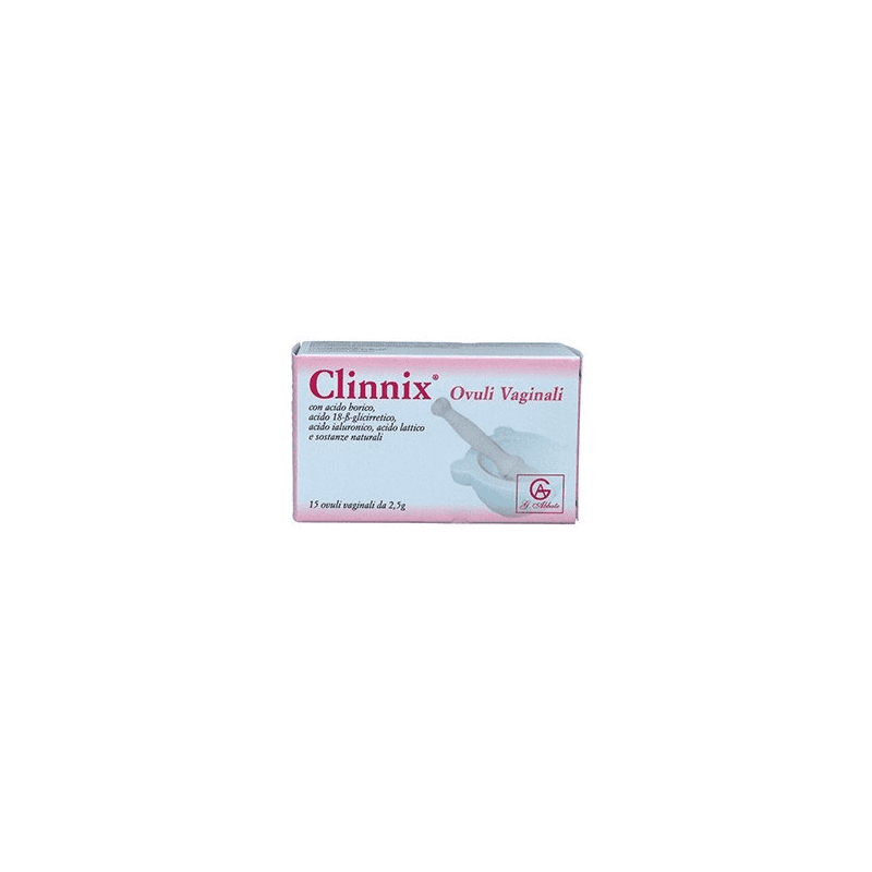 Clinnix-Ovuli Vag – 15 óvulos vaginales de 2,5 g